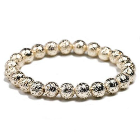 bracelet perle femme pas cher argenté