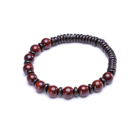 bracelet homme bois ébène tendance