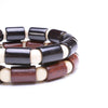 set bracelet homme en bois