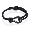 bracelet homme nautique noir