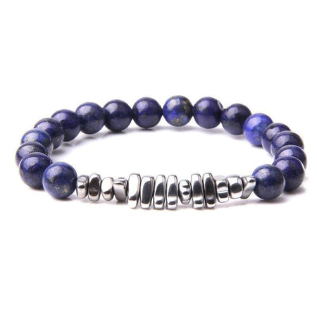 bracelet homme pierre hématite