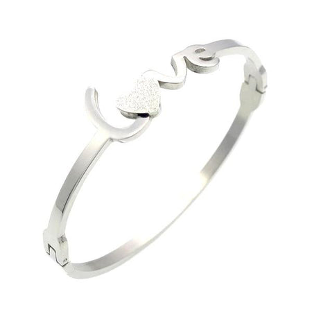 bracelet jonc inoxydable tendance