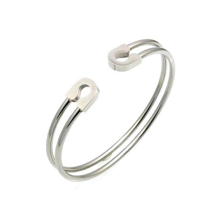 bracelet jonc original argenté