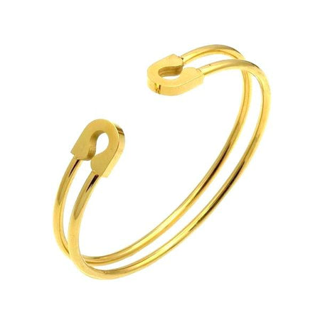 bracelet jonc original doré