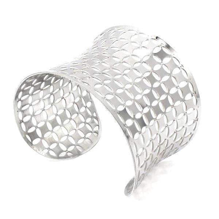 bracelet manchette ajouré femme