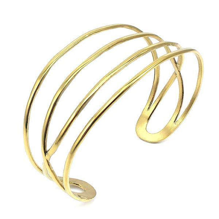 bracelet manchette femme or tendance