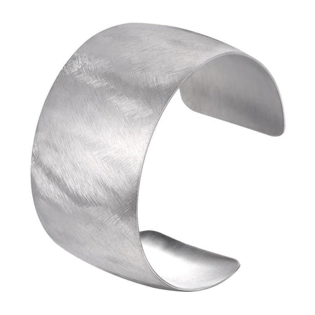 bracelet manchette femme tendance argenté