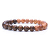 bracelet perle bois homme tendance