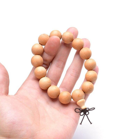 bracelet perle en bois homme tendance