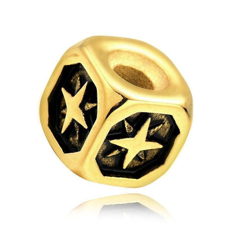 breloque étoile dorée