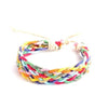 bracelet femme corde multicolore