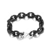 bracelet caoutchouc silicone noir