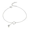 chaîne de cheville femme argent pas cher