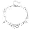 chaîne de cheville infini femme